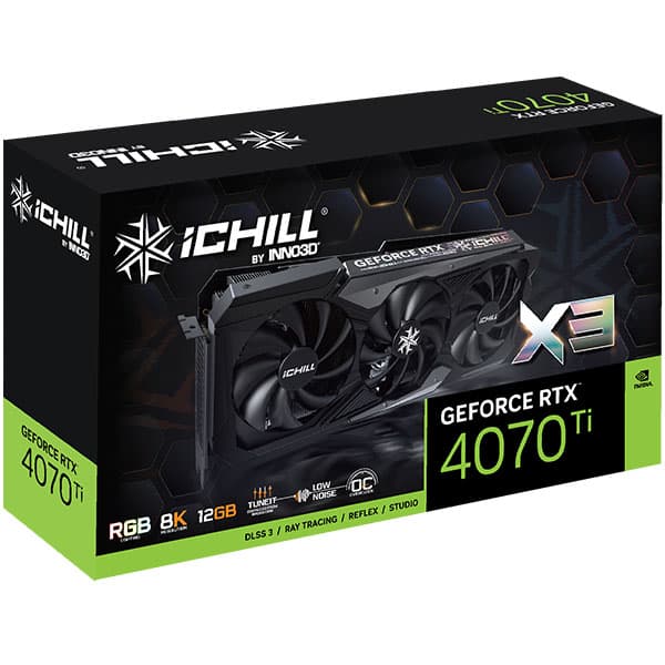 INNO3D GEFORCE RTX 4070 Ti ICHILL X3 - 3