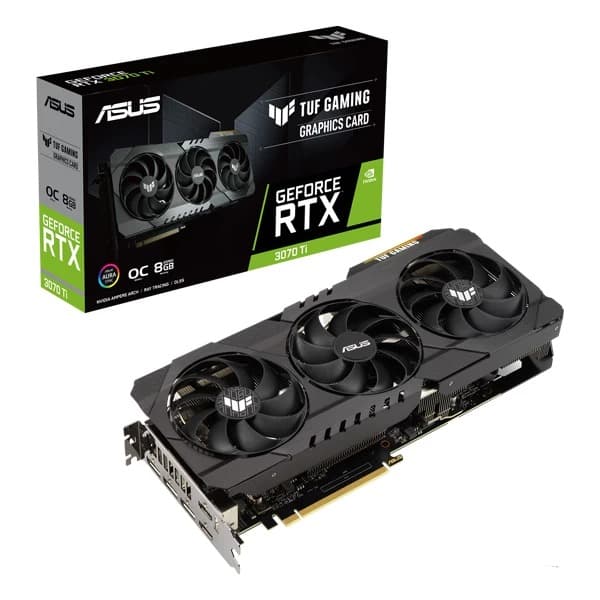 Asus TUF Gaming RTX 3070 TI OC 8GB Graphics Card - 1