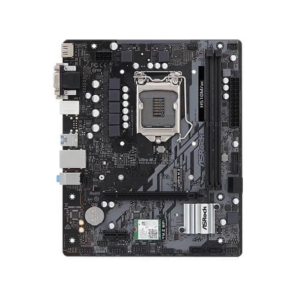 ASRock H510M/Ac (WiFi) Motherboard - 2