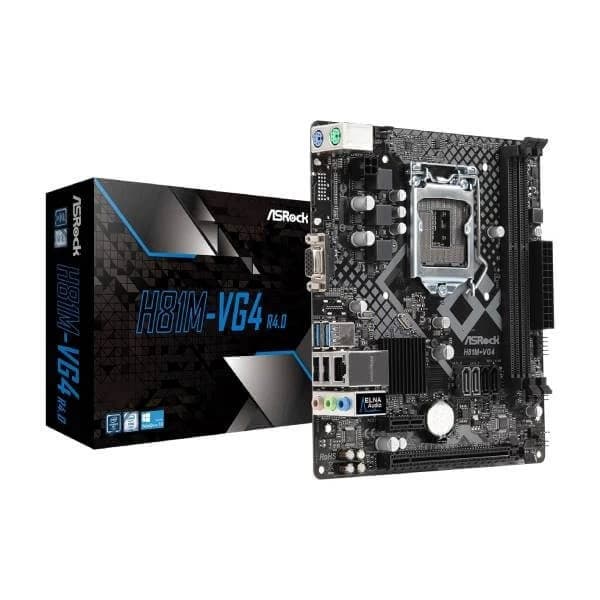 ASRock H81M-VG4 R4.0 Motherboard - 1