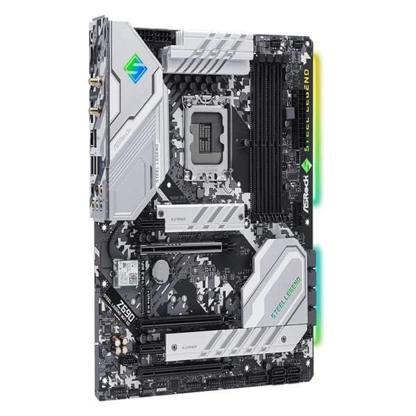 ASRock Z690 Steel Legend WIFI 6E Intel Motherboard - 3