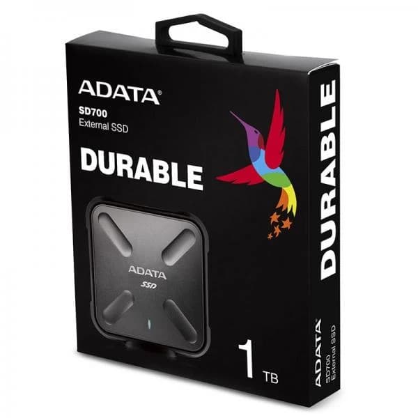 Adata SD700 1TB Black External SSD - 4