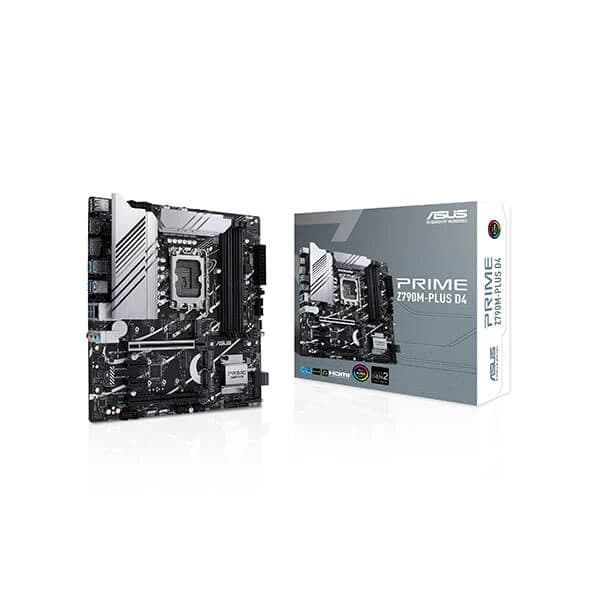 Asus Prime Z790M-Plus D4 Intel Motherboard Supports Intel 12th, 13th & 14th Gen Processors - 1