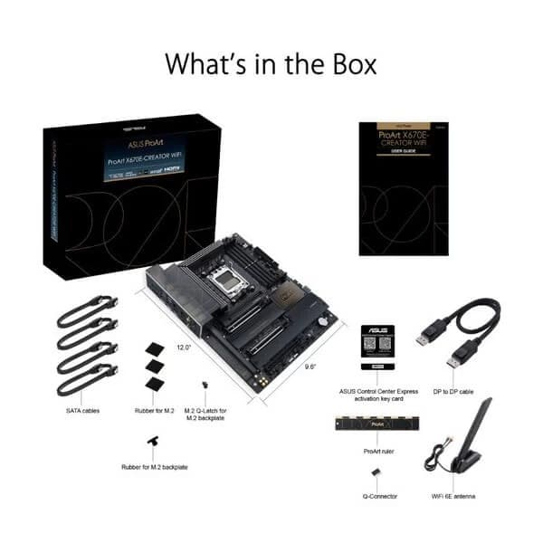 Asus ProArt X670E Creator WiFi Motherboard - 5