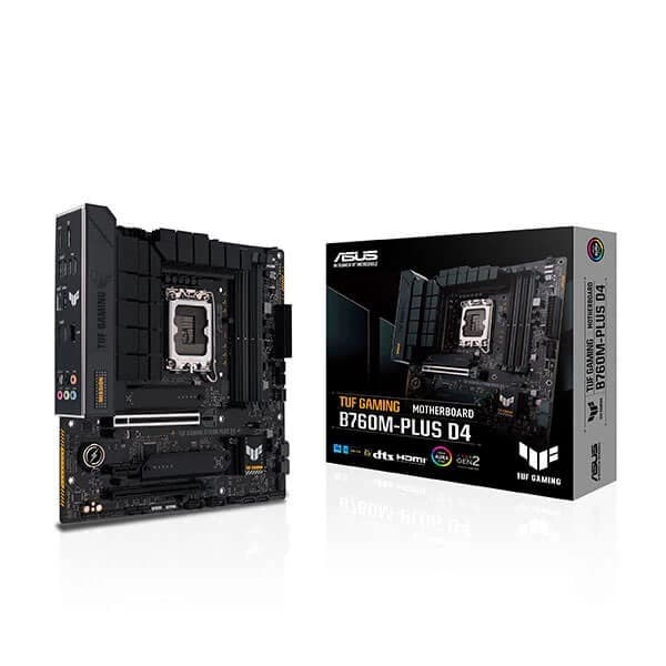 Asus TUF Gaming B760M-Plus D4 Intel Motherboard Supports Intel 12th, 13th & 14th Gen Processors - 1