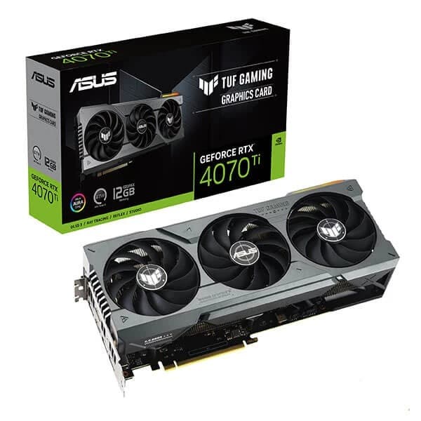 Asus TUF Gaming RTX 4070 Ti OC Edition 12GB Gaming Graphics Card - 1