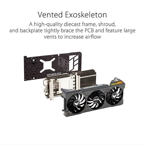 Asus TUF Gaming RTX 4070 Ti OC Edition 12GB Gaming Graphics Card - 4