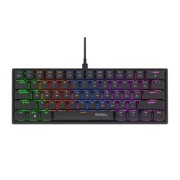 Coconut K21 Virgo Mini Mechanical Gaming Keyboard With Outemu Red Switches - 1