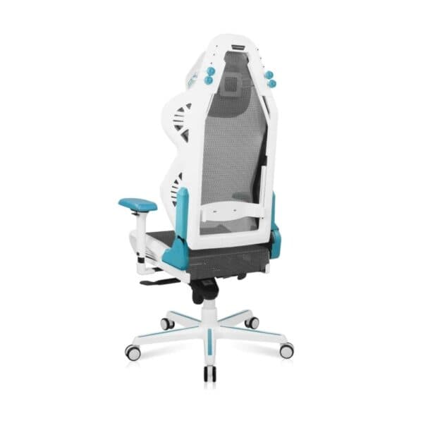DXRacer Air R1S Gaming Chair (White &amp; Cyan) - 3