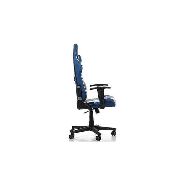 DXRacer Prince Gaming Chair - Blue and White - 2