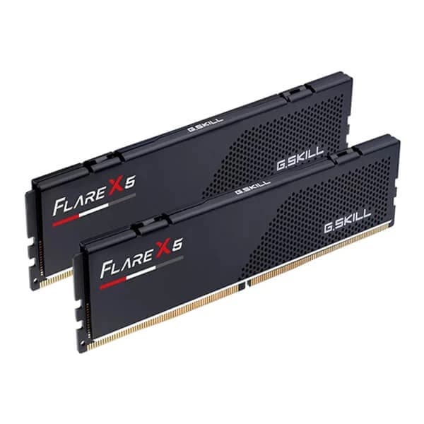 G.Skill Flare X5 32GB (16GBx2) DDR5 6000MHz CL30 Desktop Ram (Matte Black) (F5-6000J3038F16GX2-FX5)