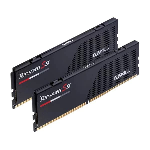 G.Skill Ripjaws S5 32GB (16GBx2) DDR5 6000MHz Desktop RAM (Black) - 1