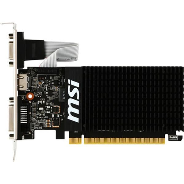 MSI GT 710 2GB DDR3 Low Profile Graphic Card - 2