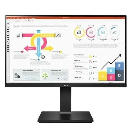 LG 24QP750 23.8'' QHD IPS Monitor with Daisy Chain and USB Type-C™ - 1