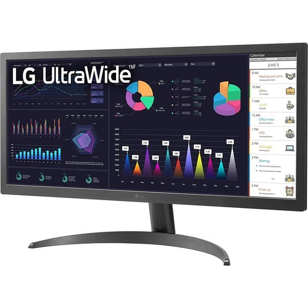 LG 26WQ500 26” UltraWide FHD HDR10 IPS Monitor with AMD FreeSync™ - 2