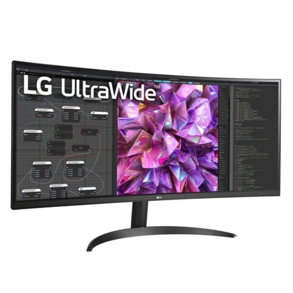 LG 34WQ60C-B 34" 21:9 UltraWide QHD Curved IPS LCD HDR Monitor - 2