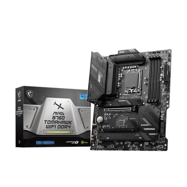 MSI MAG B760 Tomahawk WIFI DDR4 Intel Motherboard Supports Intel 12th , 13th & 14th Gen Processors