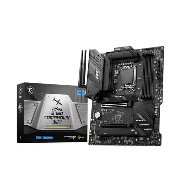 MSI MAG B760 Tomahawk WIFI Intel Motherboard Supports Intel 12th , 13th & 14th Gen Processors