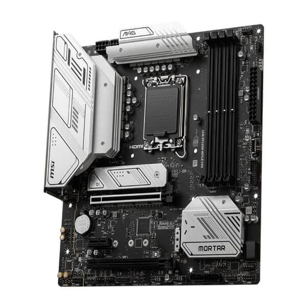 MSI MAG B760M Mortar WIFI  Intel Motherboard Supports Intel 12th , 13th & 14th Gen Processors - 3