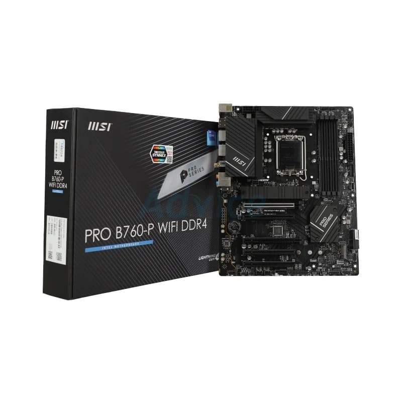 Msi Pro B760-p Wifi Ddr4 Intel Motherboard Supports Intel 12th , 13th & 14th Gen Processors - 1