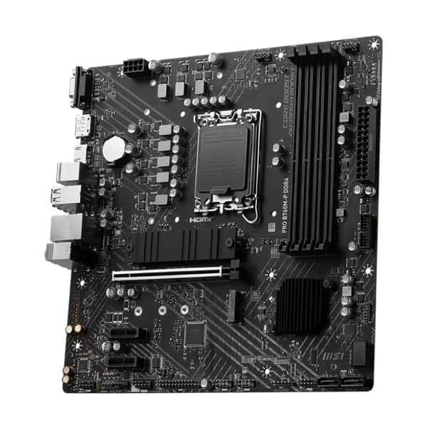 MSI Pro B760M-P DDR4  Intel Motherboard - 3