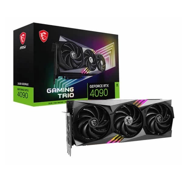 MSI RTX 4090 Gaming Trio 24GB Gaming Graphics Card - 1