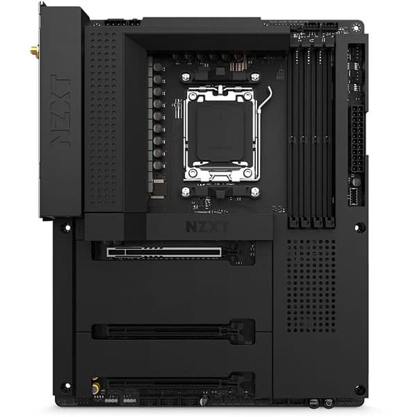 NZXT N7 B650E AMD B650 AM5 ATX Motherboard - Black - 4