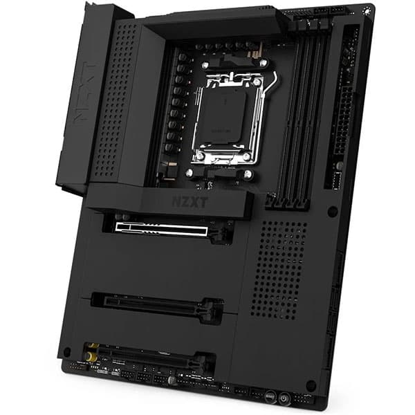 NZXT N7 B650E AMD B650 AM5 ATX Motherboard - Black - 3