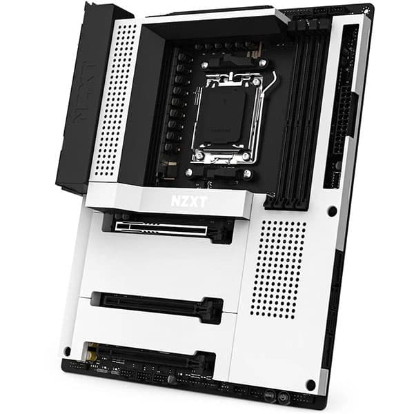Nzxt N7 B650e Amd B650 Am5 Atx Motherboard (White) - 1