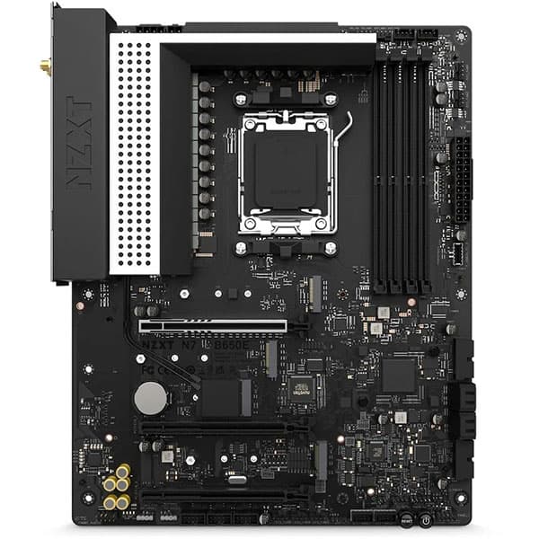 Nzxt N7 B650e Amd B650 Am5 Atx Motherboard (White) - 2
