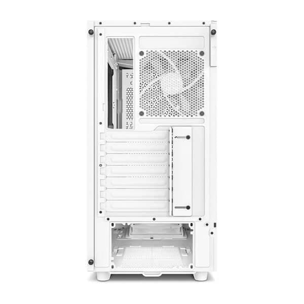 NZXT H5 Flow (E-ATX) Mid Tower Cabinet (White) - 3