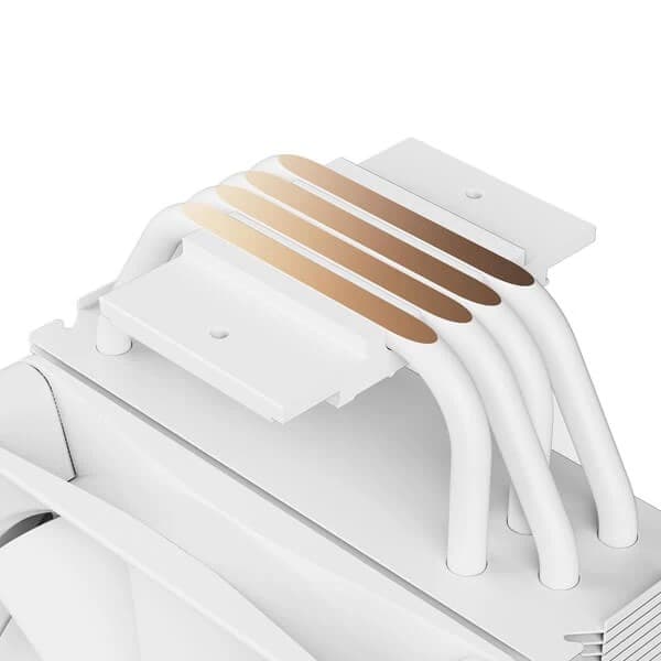 NZXT T120 RGB 120mm CPU Air Cooler (White) - 3