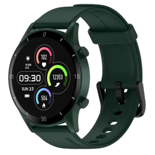 NoiseFit Agile 2 Buzz Smartwatch (Olive Green) - 1