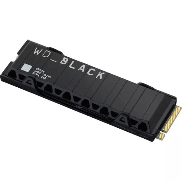 Western Digital Black SN850 2TB M.2 NVMe Gen4 SSD (with Heatsink) - 3