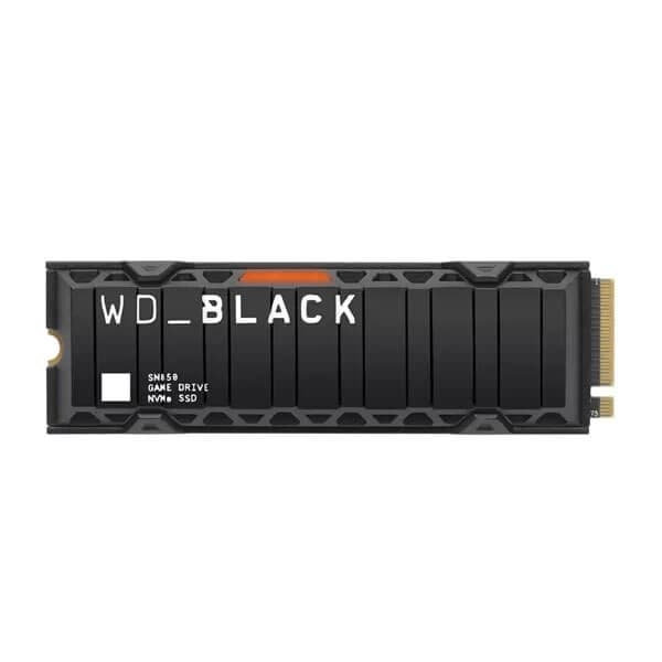 Western Digital Black SN850 1TB M.2 NVMe Gen4 SSD (With Heatsink) - 1