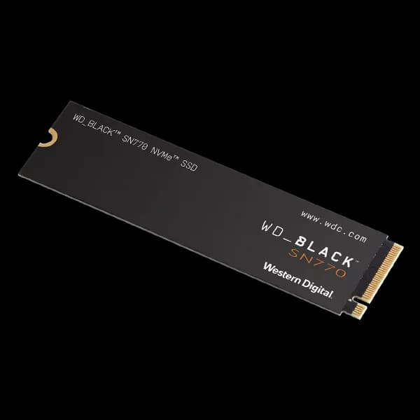 Western Digital Black SN770 250GB M.2 NVMe Gen4 SSD - 2