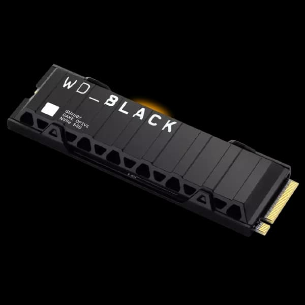 Western Digital Black SN850X 2TB M.2 NVMe Gen4 SSD (with Heatsink) - 2