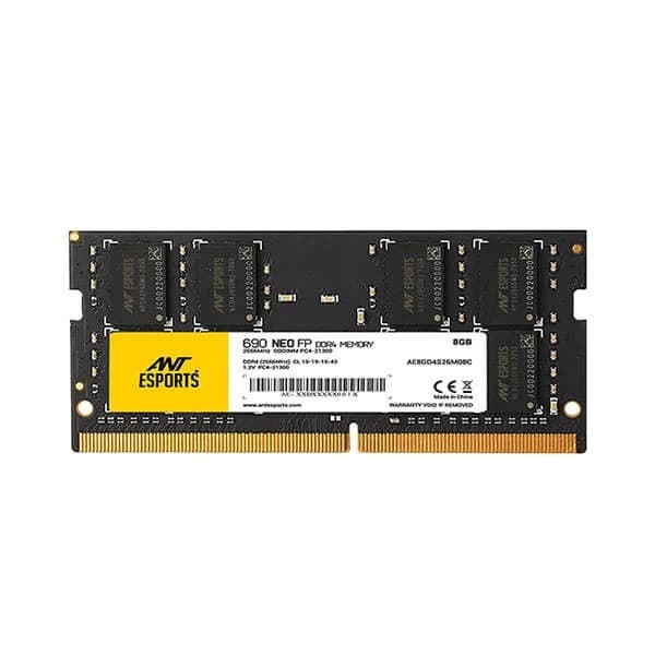 Ant Esports 690 Neo FP 8GB DDR4 2666MHz Laptop RAM - 1
