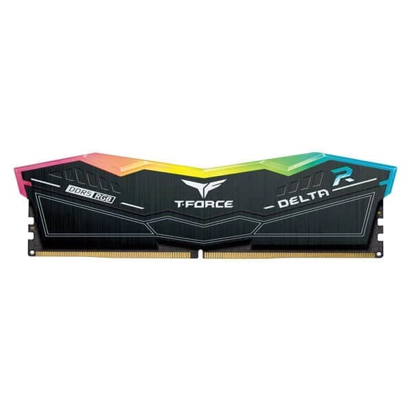 TeamGroup T-Force Delta RGB 32GB (16GBx2) DDR5 6000MHz Desktop RAM (Black) - 3