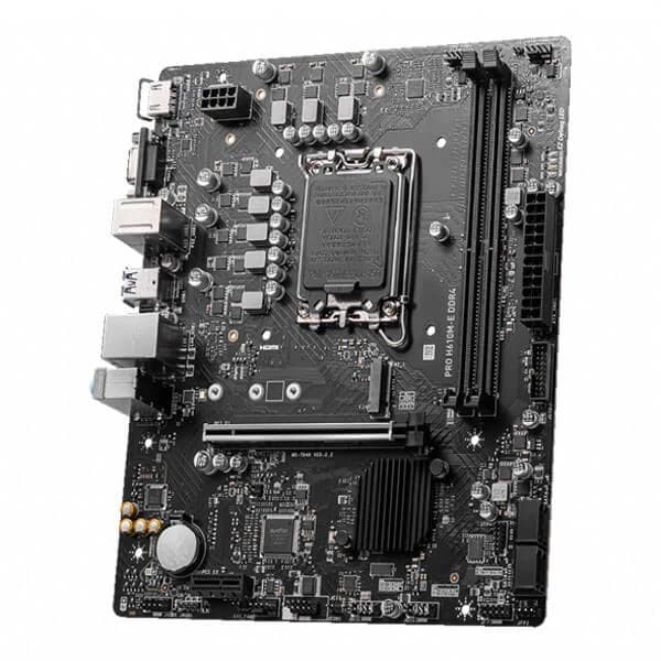 MSI Pro H610M-E DDR4 Intel Motherboard Supports Intel 12th , 13th & 14th Gen Processors - 4
