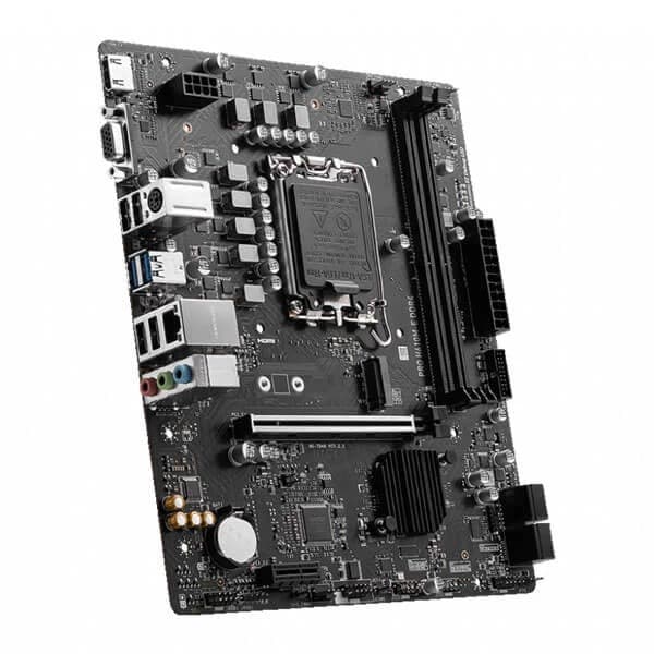 MSI Pro H610M-E DDR4 Intel Motherboard Supports Intel 12th , 13th & 14th Gen Processors - 3