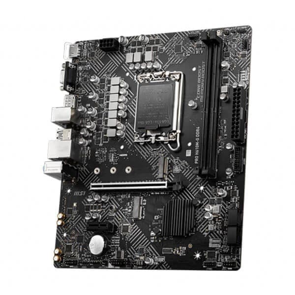 MSI Pro H610M-G DDR4 Intel Motherboard Supports Intel 12th , 13th & 14th Gen Processors - 4