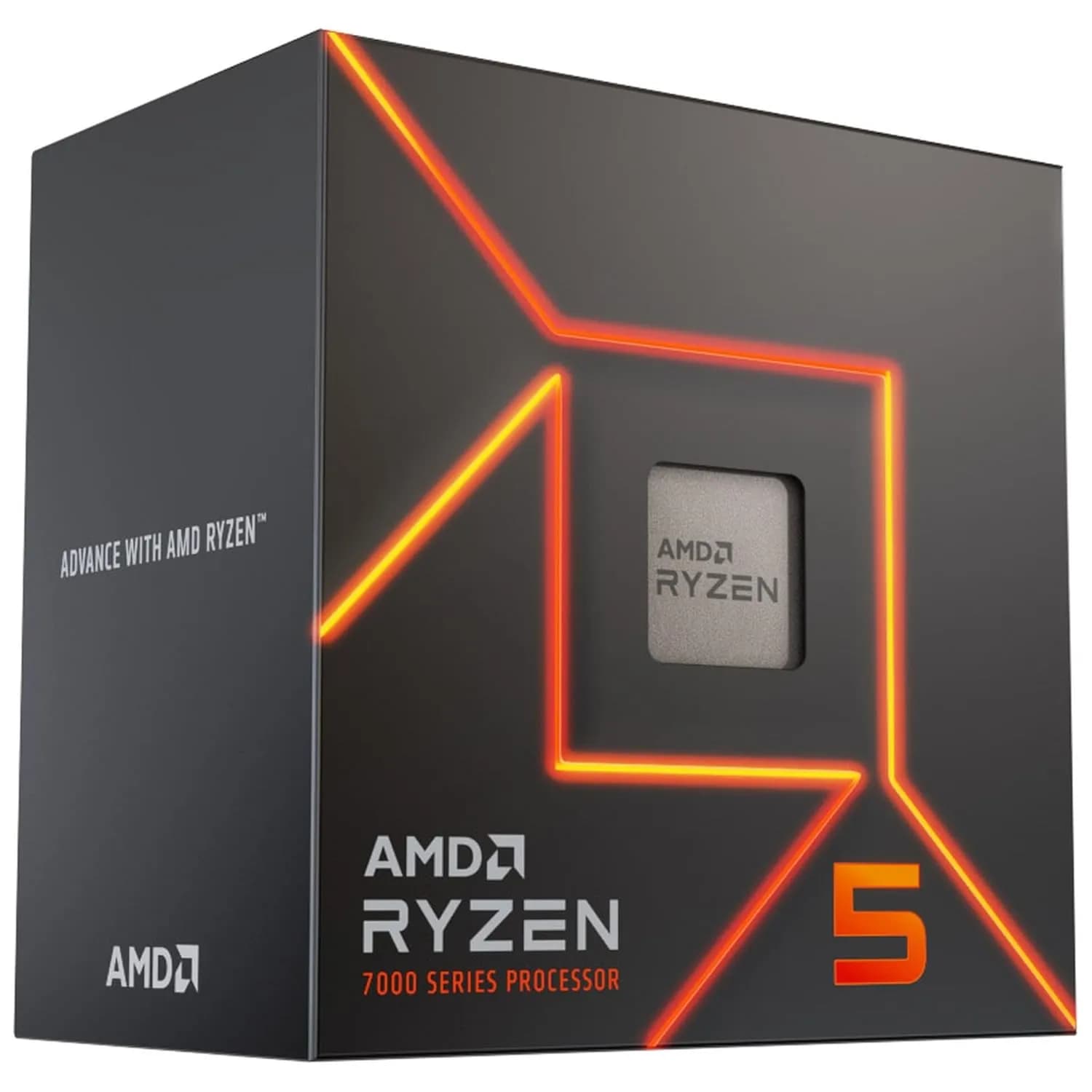 AMD Ryzen 5 7600 AM5 Desktop Processor (5.1 GHz / 6 Cores / 12 Threads) - 2