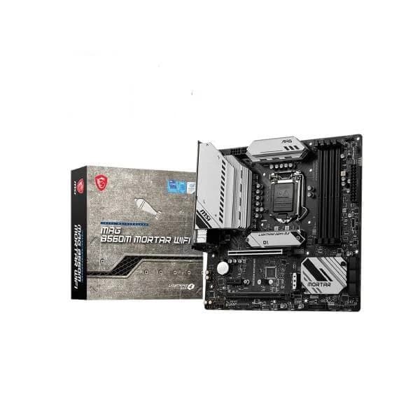 MSI MAG B560M MORTAR Wifi Intel Motherboard - 1