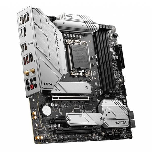 MSI MAG B660M Mortar MAX WIFI DDR4 Intel Motherboard Supports Intel 12th , 13th & 14th Gen Processors - 4
