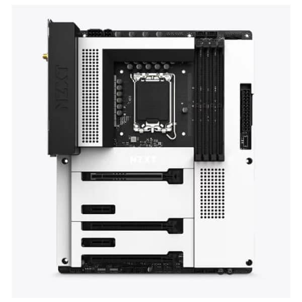 Nzxt N7 Z790 (Wi-Fi) Motherboard DDR5 Supports LGA 1700 Intel 12th, 13th & 14th Gen Intel Processors - White - 4