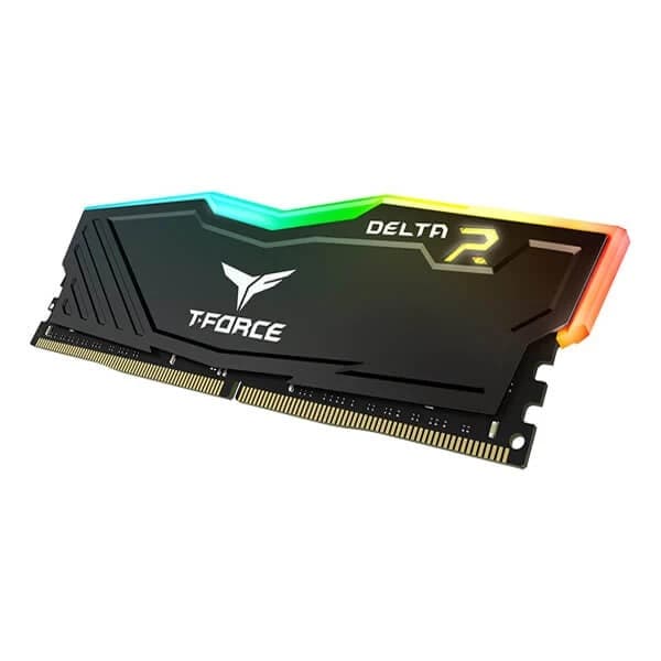 TeamGroup T-Force Delta RGB 32GB (16GBx2) DDR4 Ram 3600Mhz Black - 5