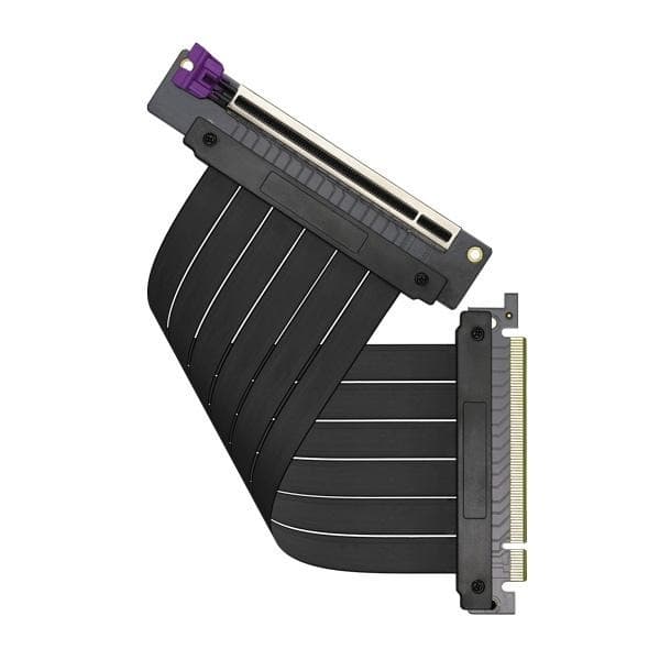 Cooler Master Riser Cable PCIe 3.0 x16 Ver. 2-200mm - (Black) - 1