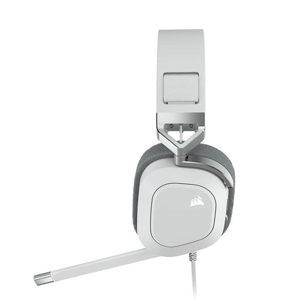 Corsair HS80 RGB USB WIRELESS Gaming Headset (White) - 2