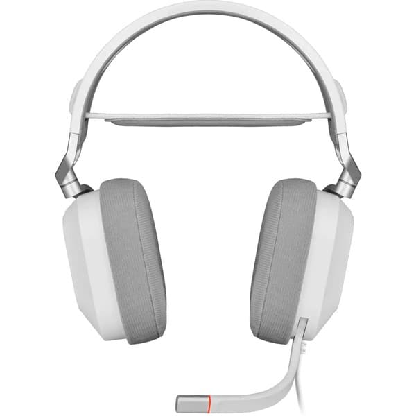 Corsair HS80 RGB USB WIRELESS Gaming Headset (White) - 3